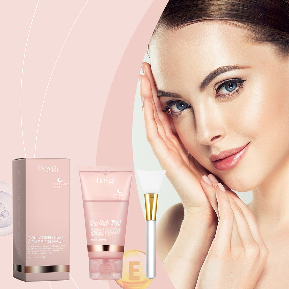 Collagen Night Wrapping Mask Overnight Peel Off Hydrolyzed Collagen Facial Mask