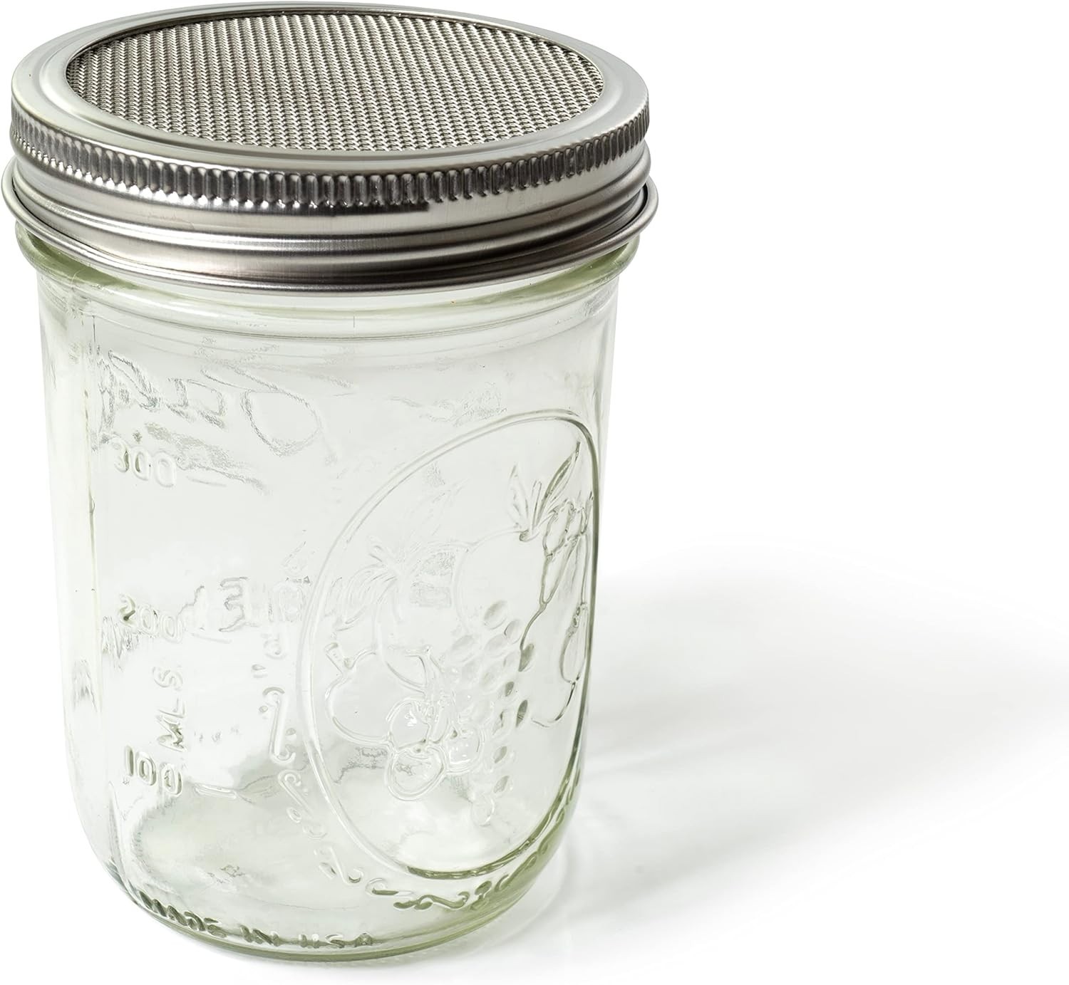 Sprouting Lids for Wide Mouth Mason Jars Mesh Seed Sprouter Covers 8 pcs