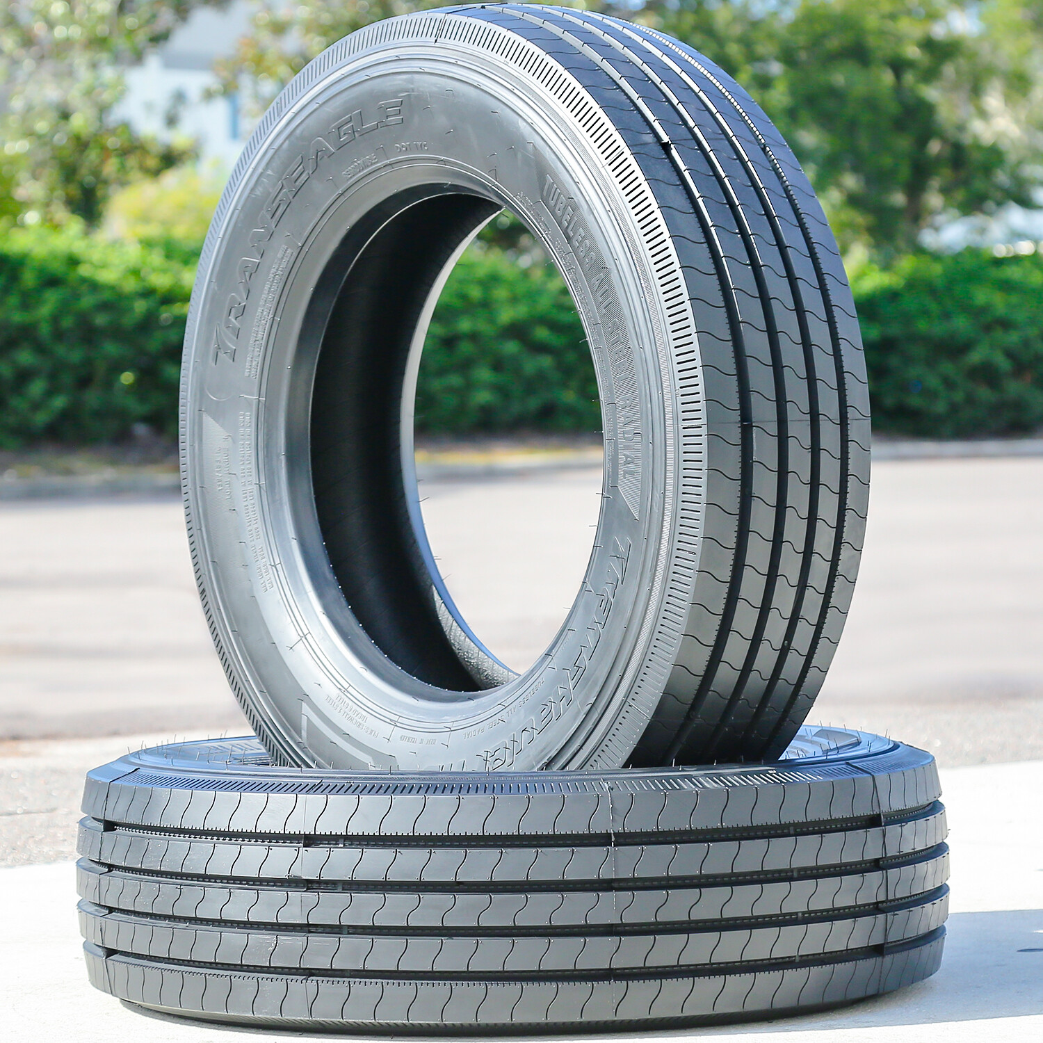 2 Tires Transeagle Transhauler HD 225/70R19.5 G 14 Ply All Position Commercial