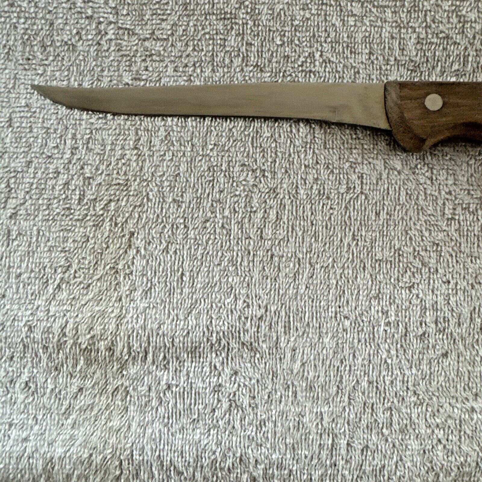 Vernon 5.75” Stainless Boning Knife Wood Handle Made in Taiwan