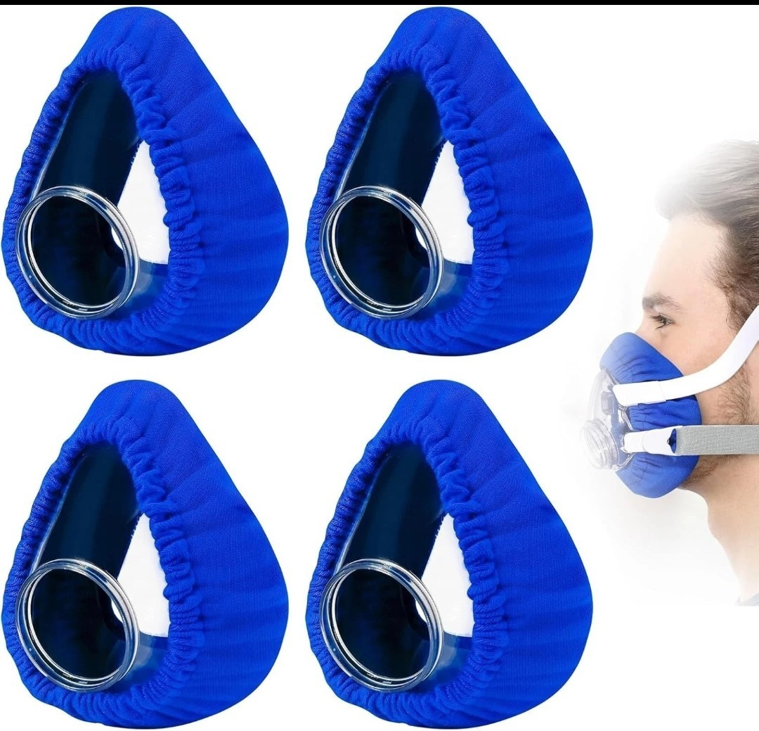 4-Pack CPAP Mask Liners Full Face Soft Mask Washable Covers. FREE SHIPPING! ⚡⚡⚡