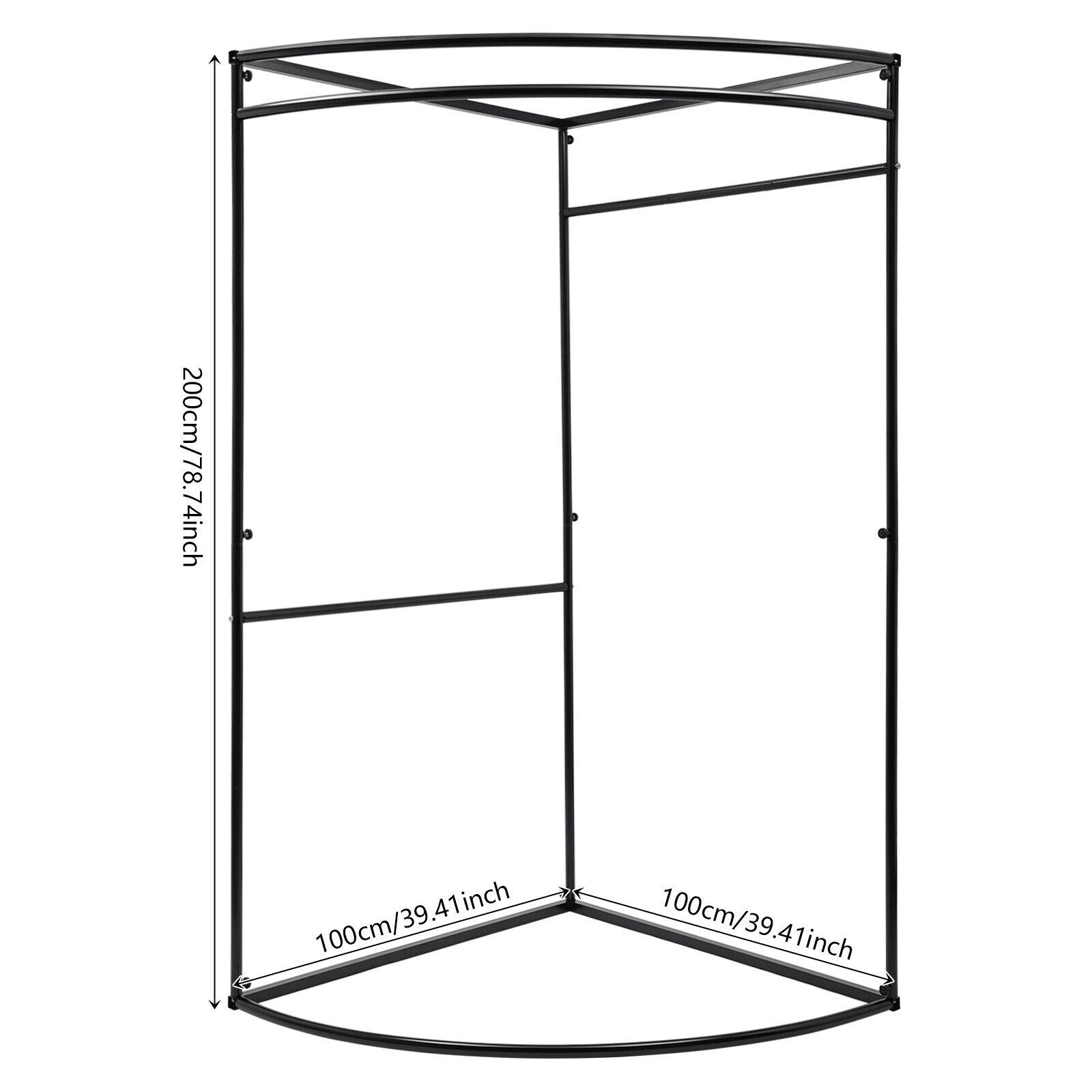Fan-shaped Clothing Store Fitting Room, Fitting Room, Dressing Room Fitting Room