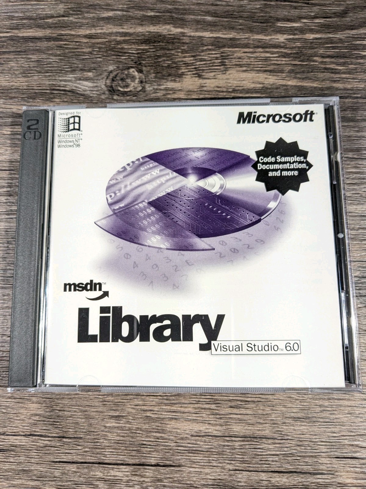 Microsoft Visual Studio 6.0 Enterprise Edition 628-00404 Retail Box Complete NOB