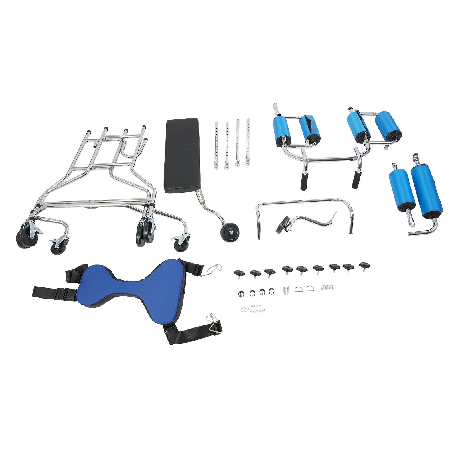 Adult Walker for Seniors Hemiplegia Rehabilitation Standing Frame,Anti Recline
