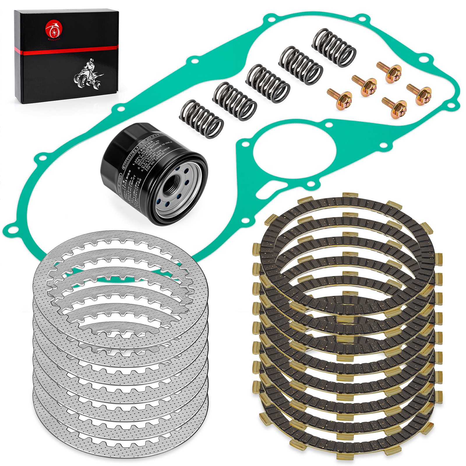 Clutch Friction Plates & Gasket For Kawasaki Vulcan 800 VN800B Classic 1996-2005