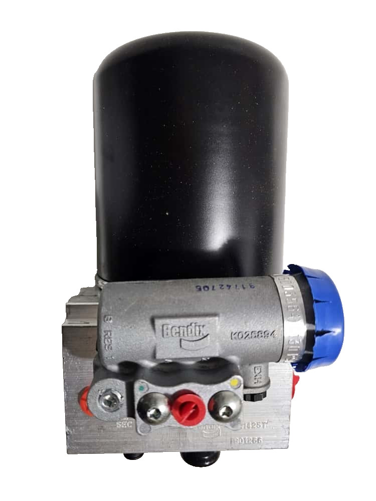 801266 Bendix AD-IS® Air Dryer SAE Ports 1/2 in-14 NPT for Kenworth & Peterbilt