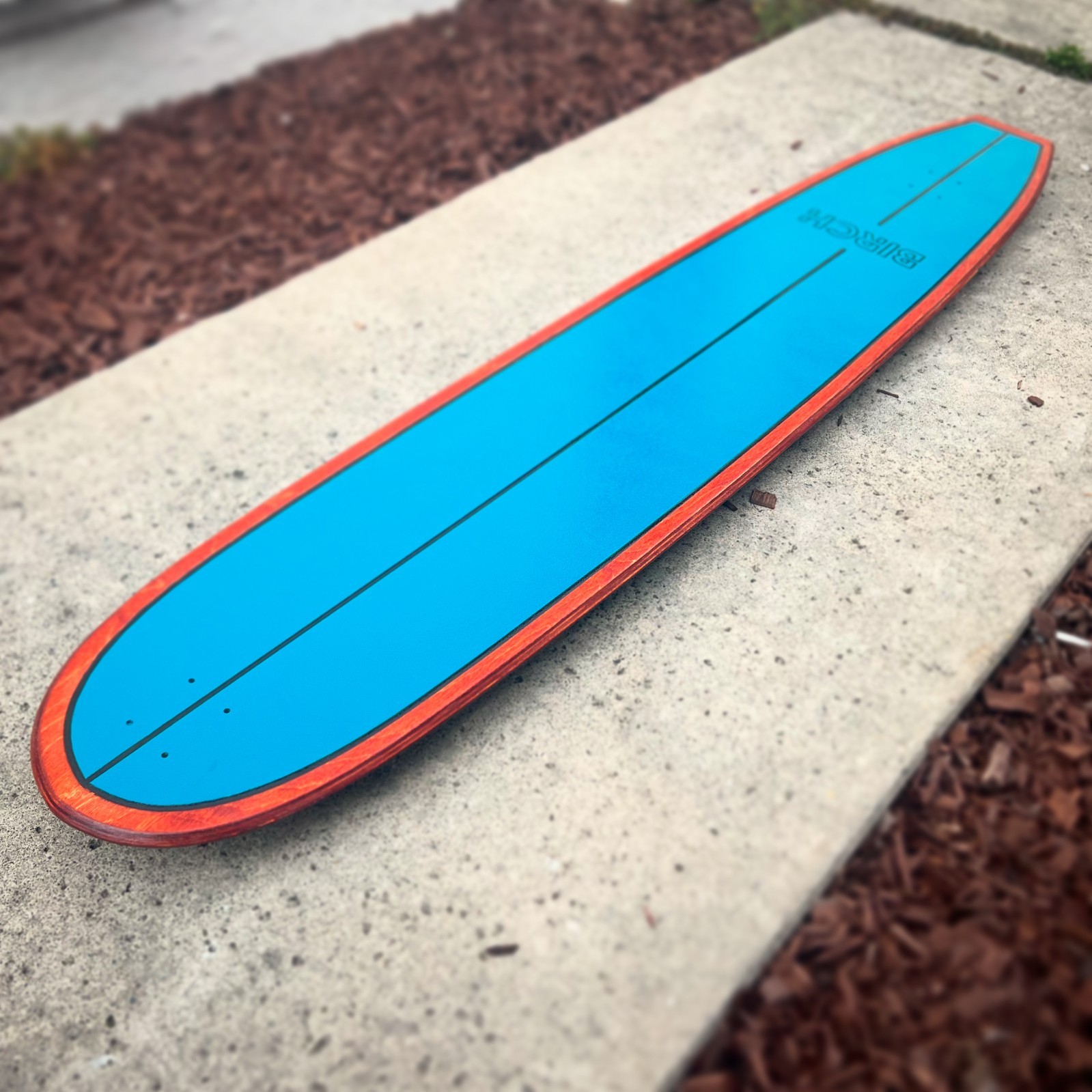 60" Cruising Longboard Skateboard by BIRCH - DECK ONLY made in California