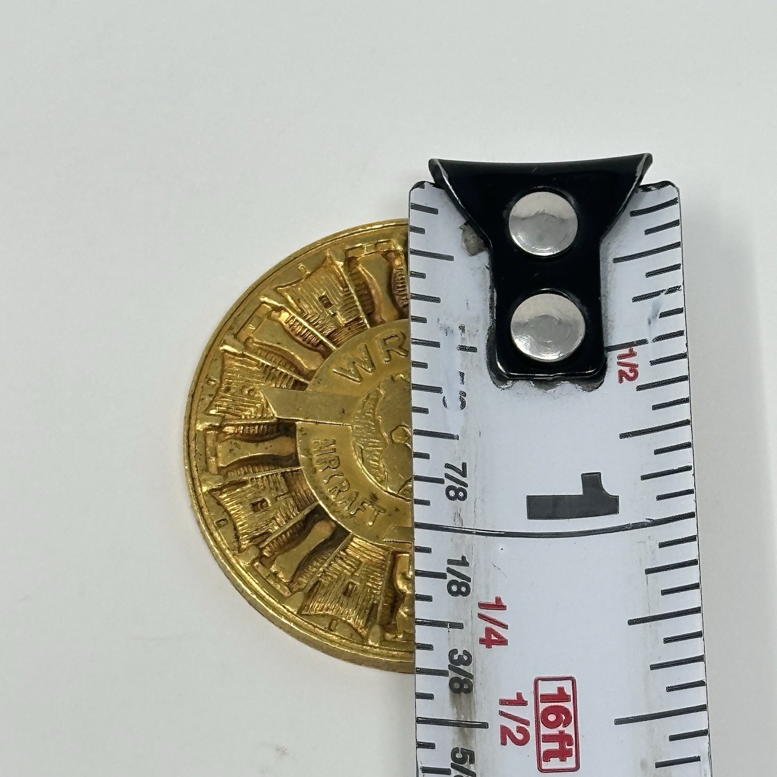 Wright Aeronautical Corporation Whirlwinds Cyclones Aviation Coin Medal Token NJ