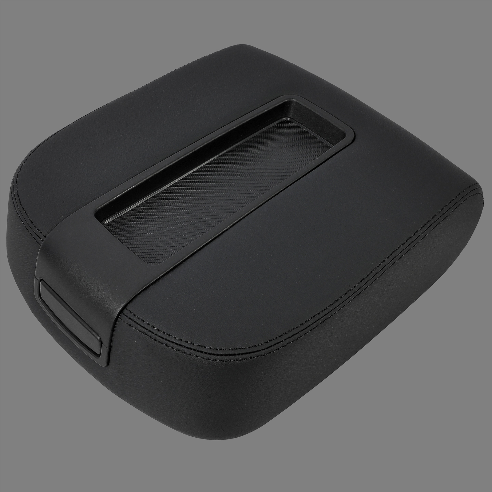 Black Center Console Armrest Lid Fit For 07-14 Tahoe Silverado GMC Yukon Sierra