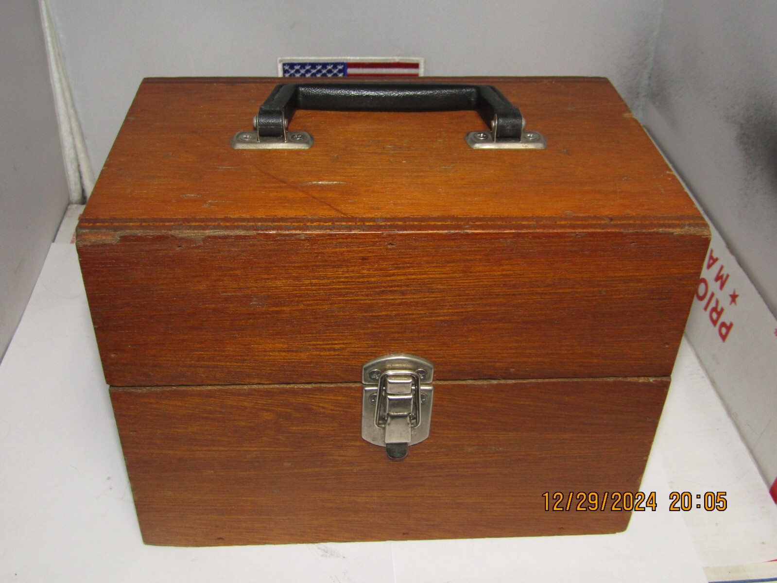 SIMCO Micro-Grind 5C Collet Index Fixture For Grinding, Wooden Box, Toolmaker