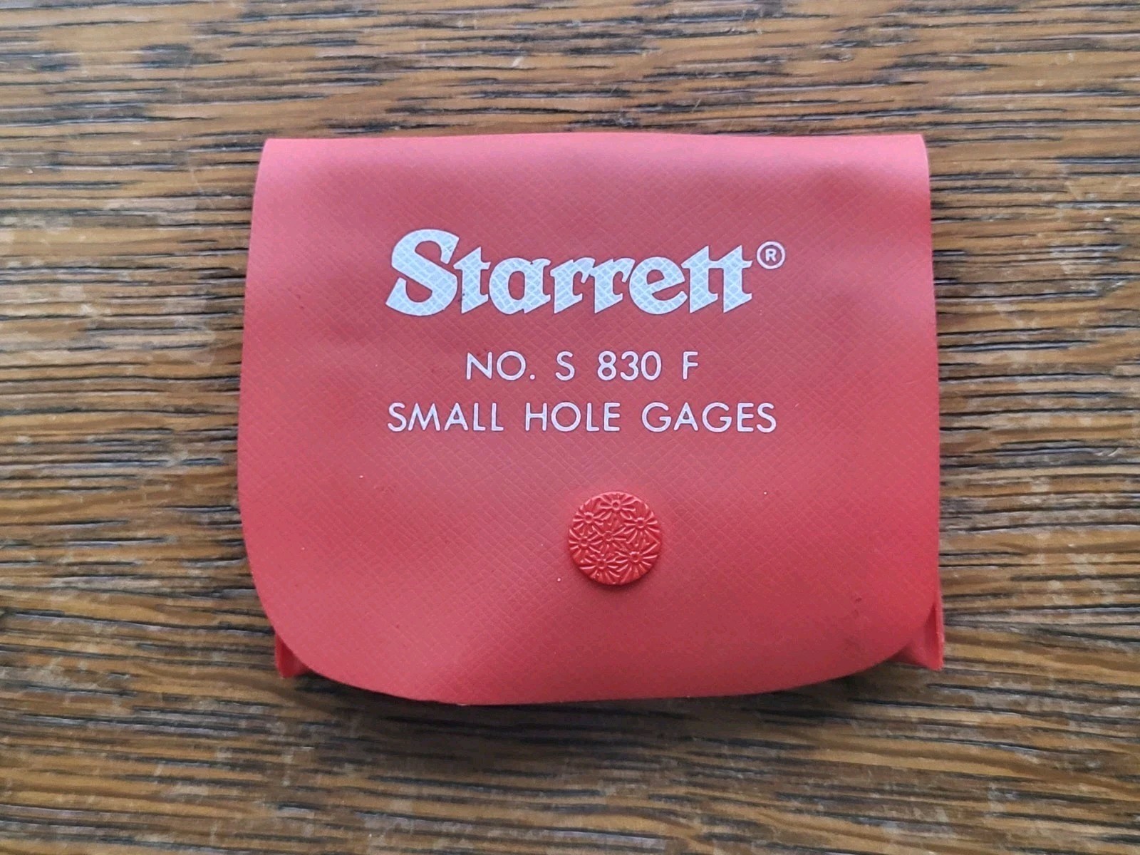 Starrett No. S 830 F Small Hole Gages w/Pouch Machinist Tools USA