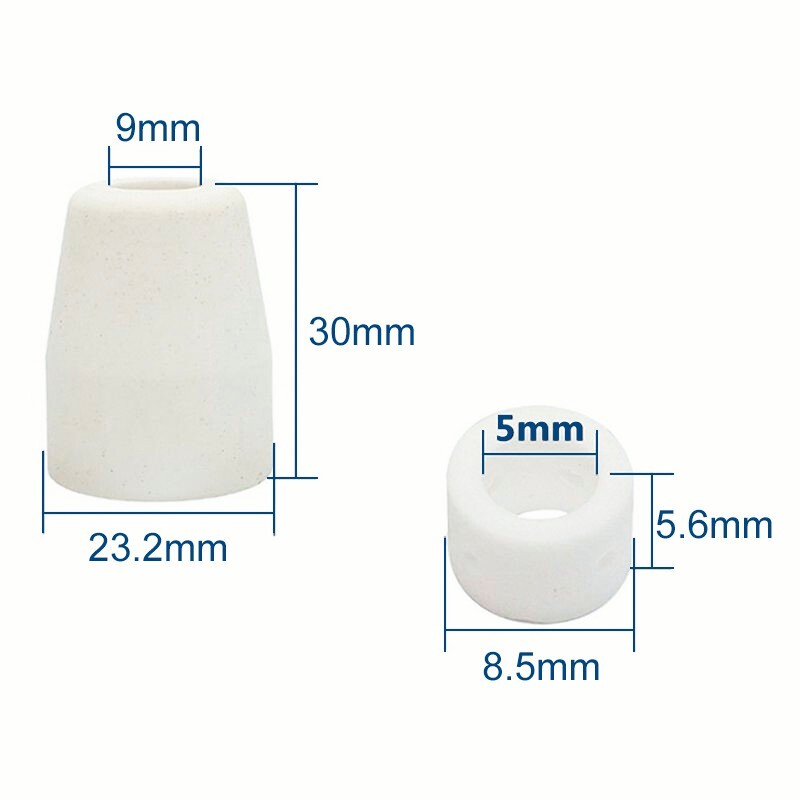 40x Plasma Cutter Consumables fits CUT40 CUT50 Plasma Cutter Torch for PT31 LG40