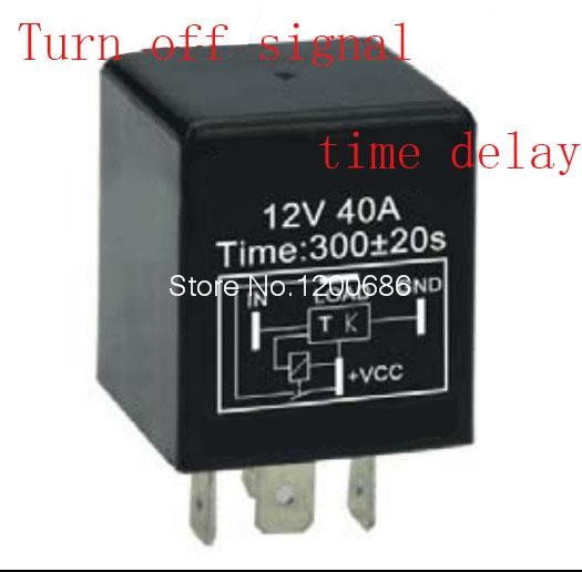 Time Delay Relay 12v Automotive Automatic 5s 10s 1min 5min 10min Switch Turn Off