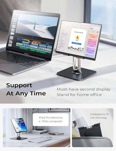 for iPad Stand Holder Adjustable Tablet Stand for Desk, for iPad Accessories
