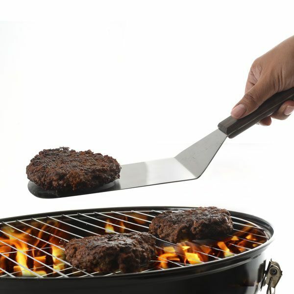 Norpro 1171 Stainless Steel Turner With Wood Handle Kitchen 13" Restaurant Pro