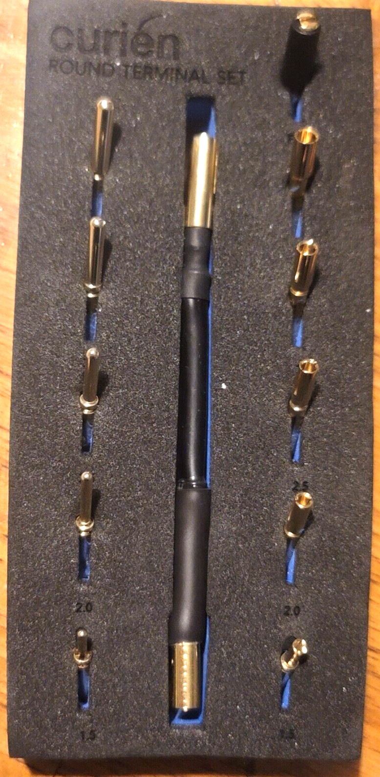 Curien Round Pin/Deutsch Terminal Electrical Connector Kit w/Adapter #RTSKIT01