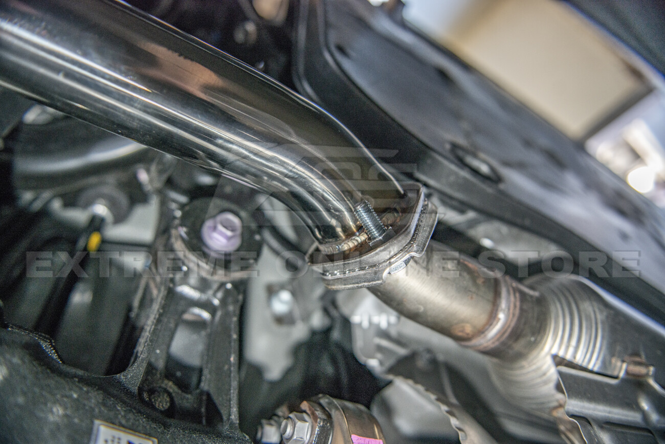 For 21-Up Lexus IS300 IS350 Muffler Delete Axle Back Dual Tips Exhaust Pair