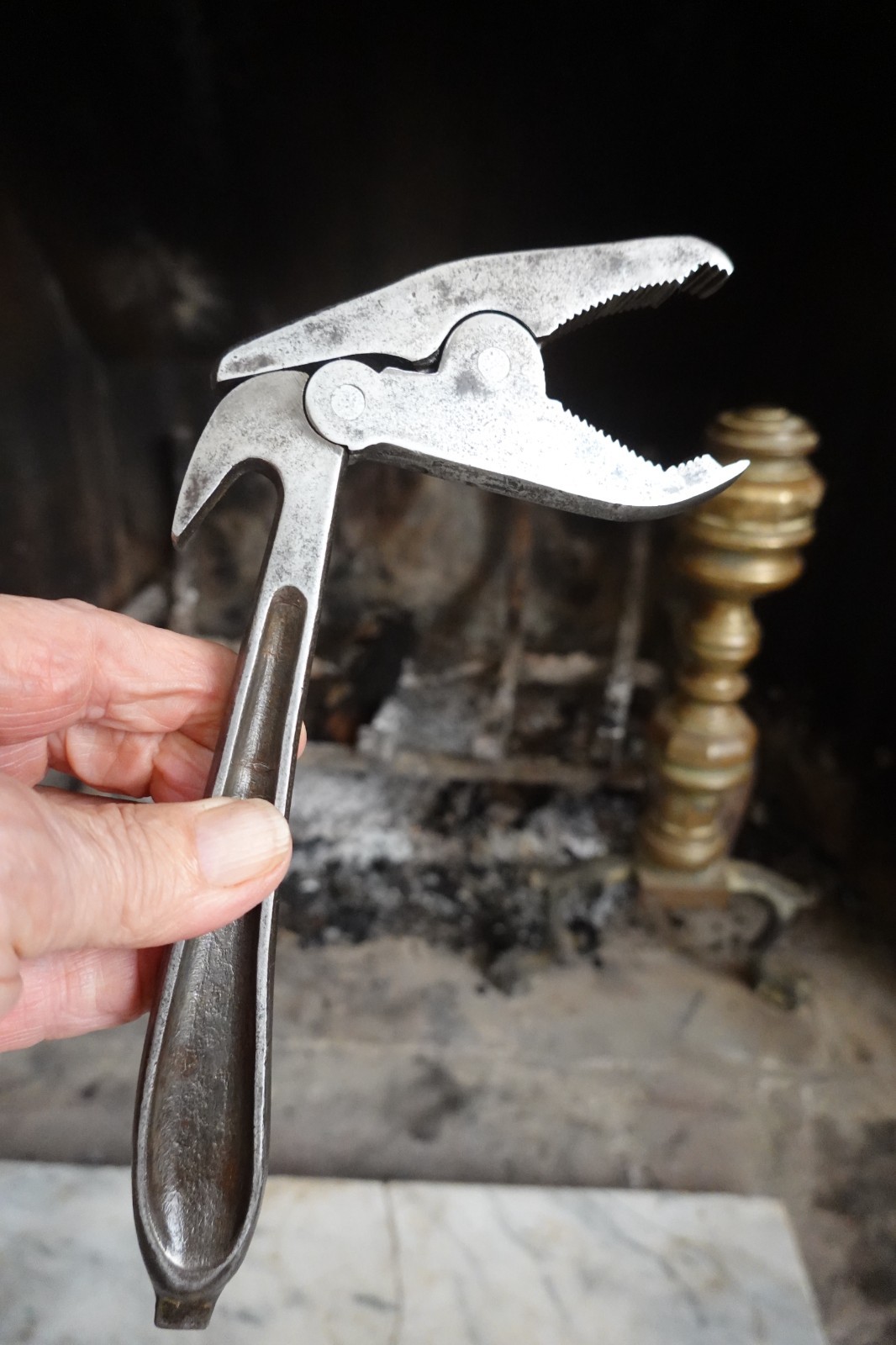 Antique RARE "PTERODACTYL" WRENCH PLIERS SCREWDRIVER PRY BAR Mechanic Carpenter