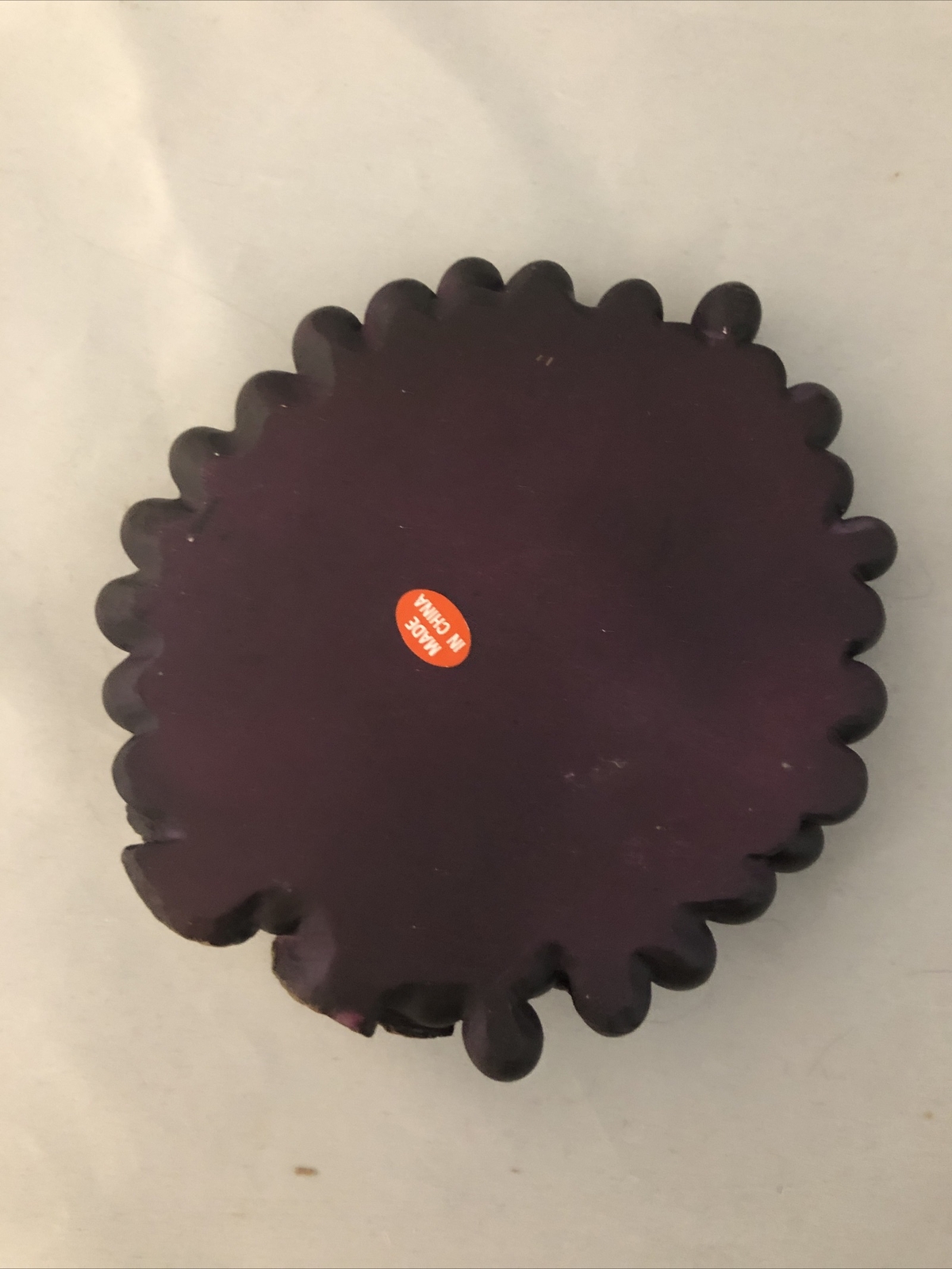 Miko Grape Glass & Bottle Mat/Coaster NEW