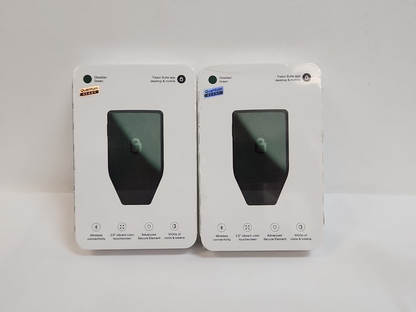 Trezor Safe 7 Crypto Hardware Wallet Bluetooth, Color Touchscreen-Obsidian Green