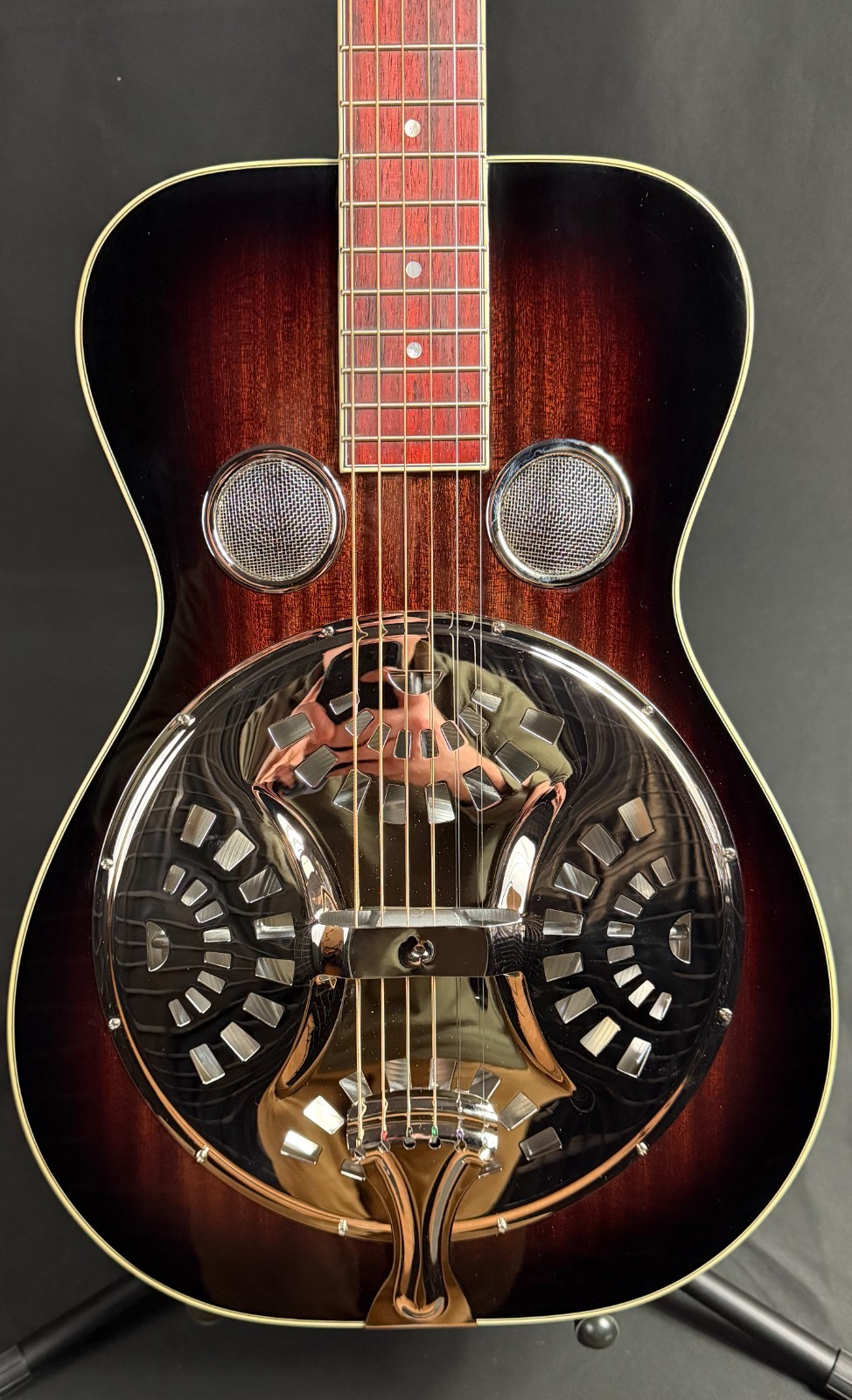 Recording King RR-36S-VS Maxwell Square Neck Resonator Guitar Vintage Sunburst