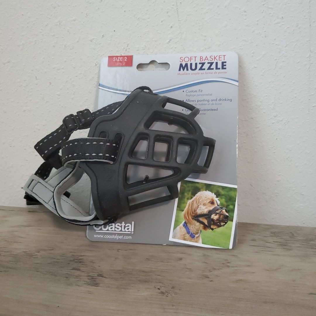 Coastal Pet Soft Basket Muzzle for Dogs (Each Sold Separately)