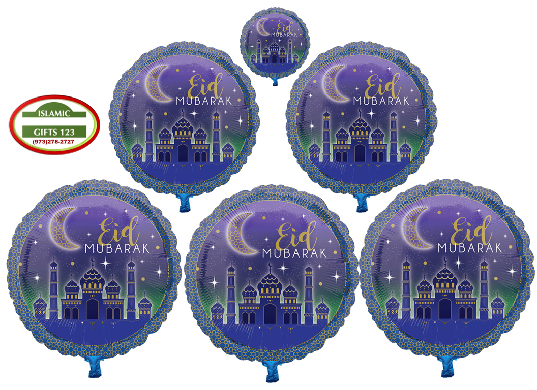 EID Balloons*Eid party supply**Eid Helium balloons*Eid decoration* Islamic Gifts