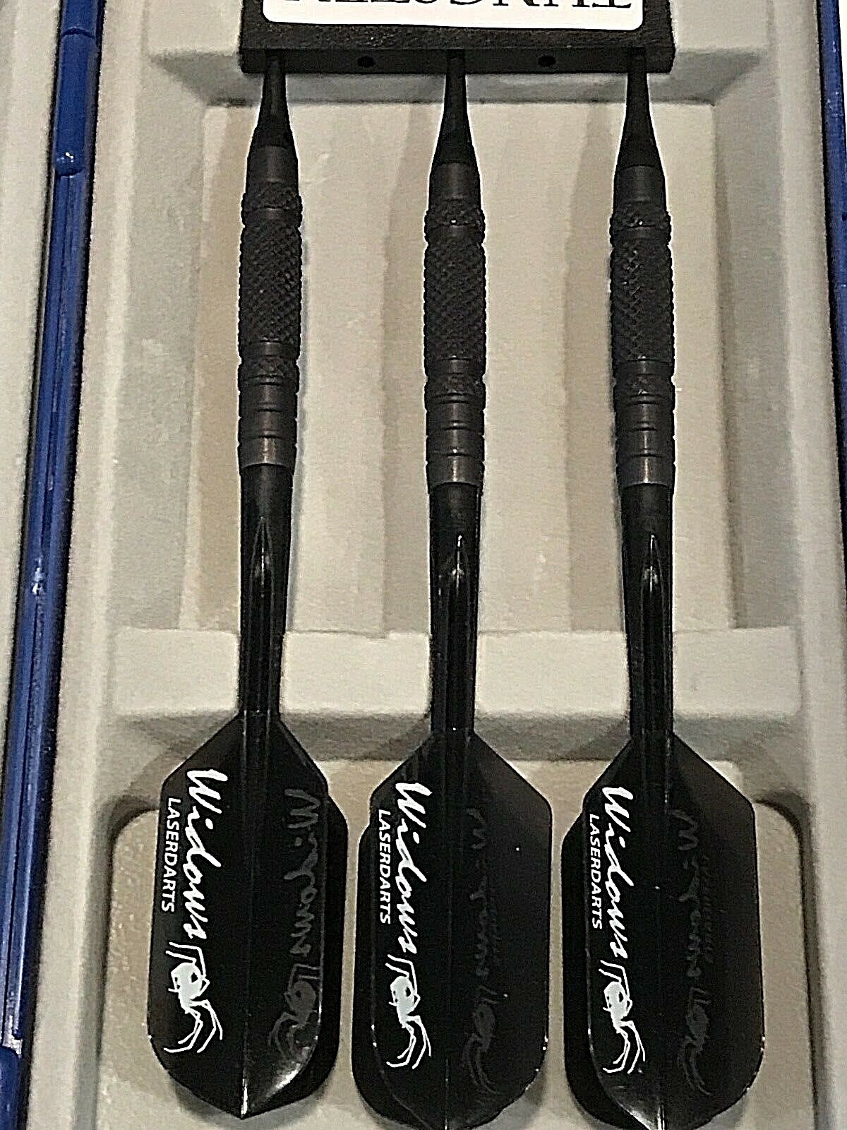 BLACK WIDOW 16 GRAM SOFT TIP LASER DARTS KNURLED SOFT NEW FREE SHIPPING N MORE