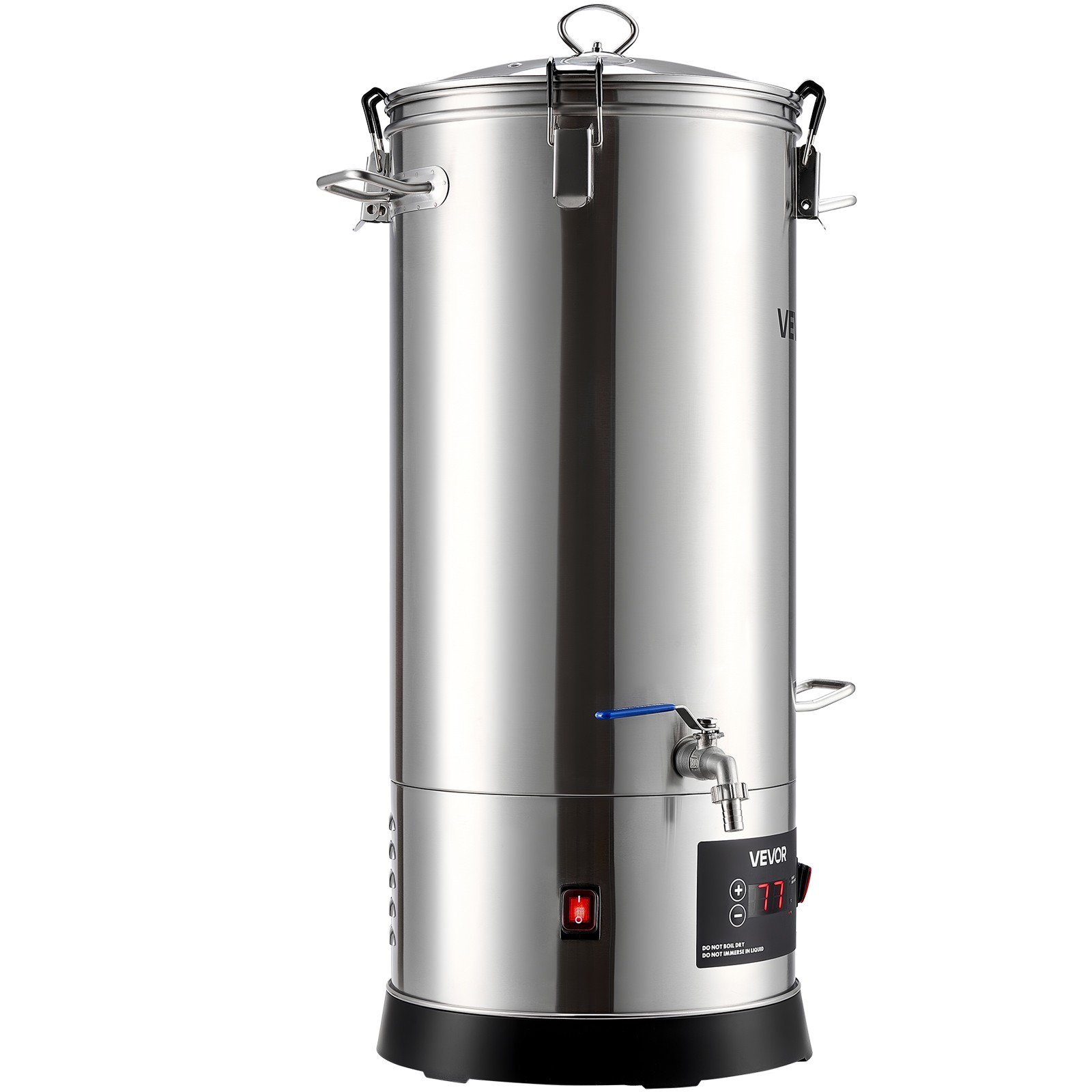 VEVOR Electric Brewing System Home Beer Brewing Machine 8 Gal/30L Brewing Pot