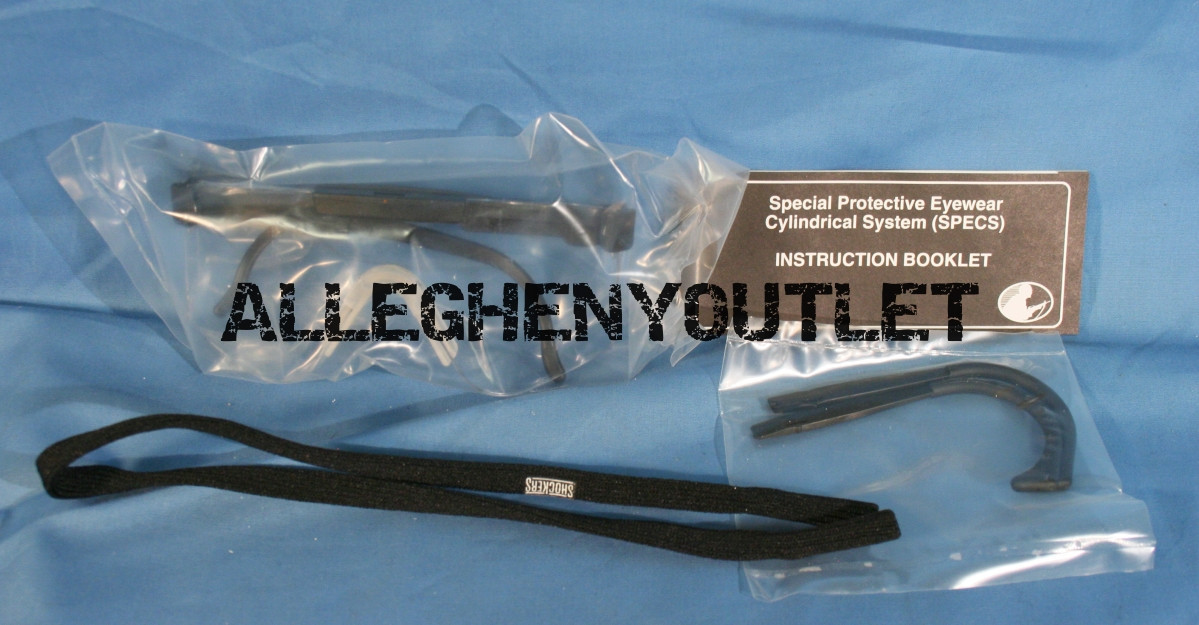 MSA ANSI Z87 Ballistic Safety Shooting Glasses - US Military Surplus NEW