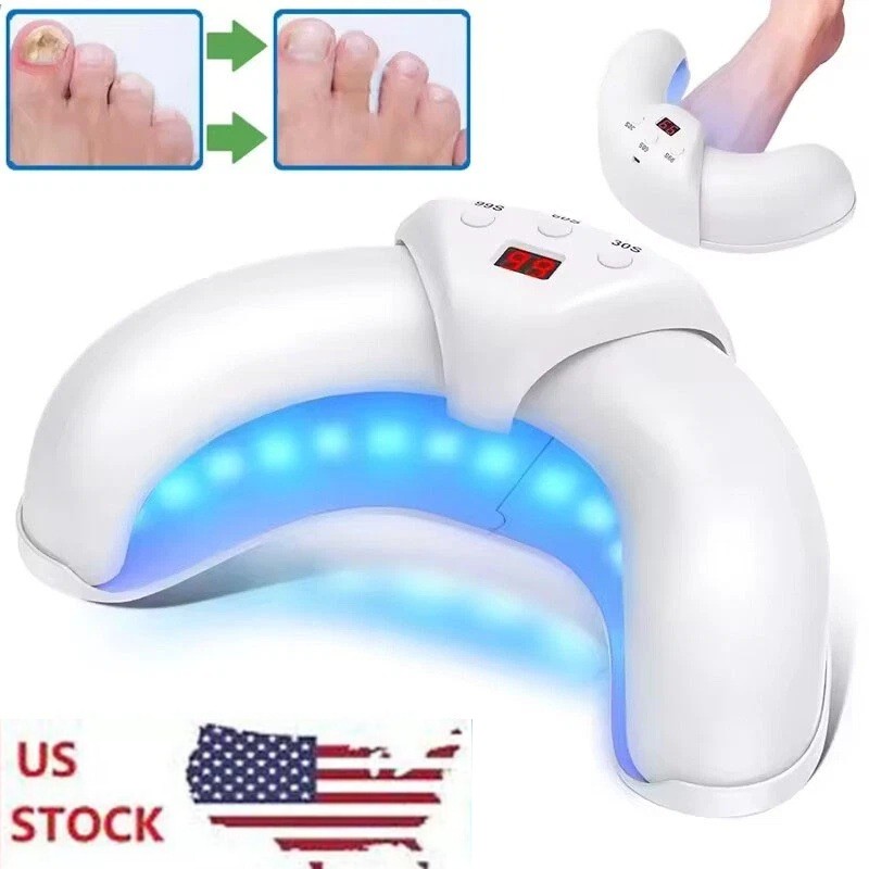 Nail Fungus Laser Nail Fungus Cleaning LED Light Device for Multiple Toenail US