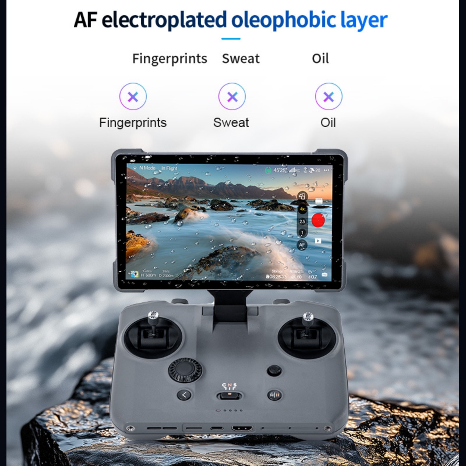 AR Enhanced Anti-Retlective Tempered Film for DJI RC Pro 2 Remote Controller