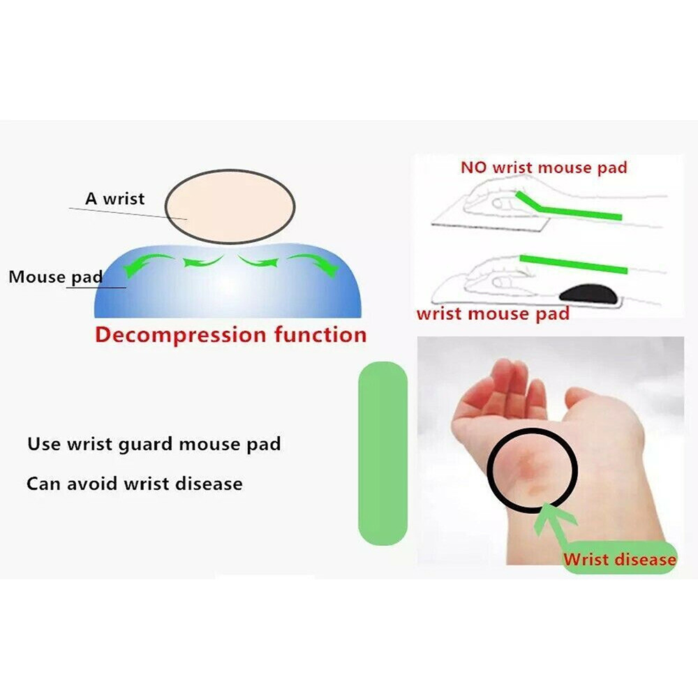 3D Mousepad Oppai Mouse pad with Wrist Rest Pain Relief Anime Manga pad Rogue