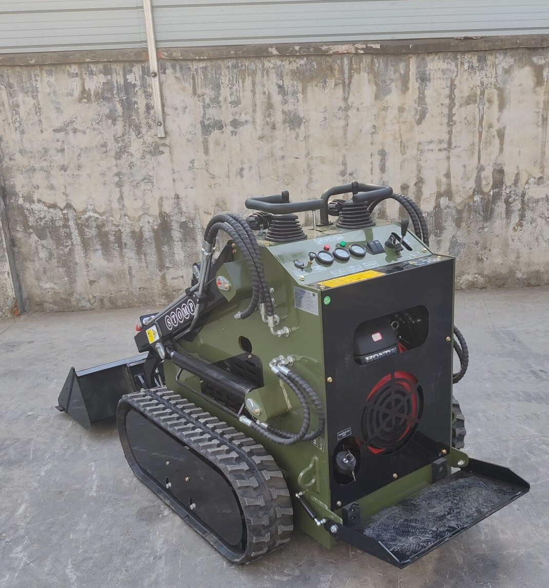 2025 NEW Skid-Steer Loader Tracked 22.1 HP Honda EPA Gasoline Engine 3 Hy Valves