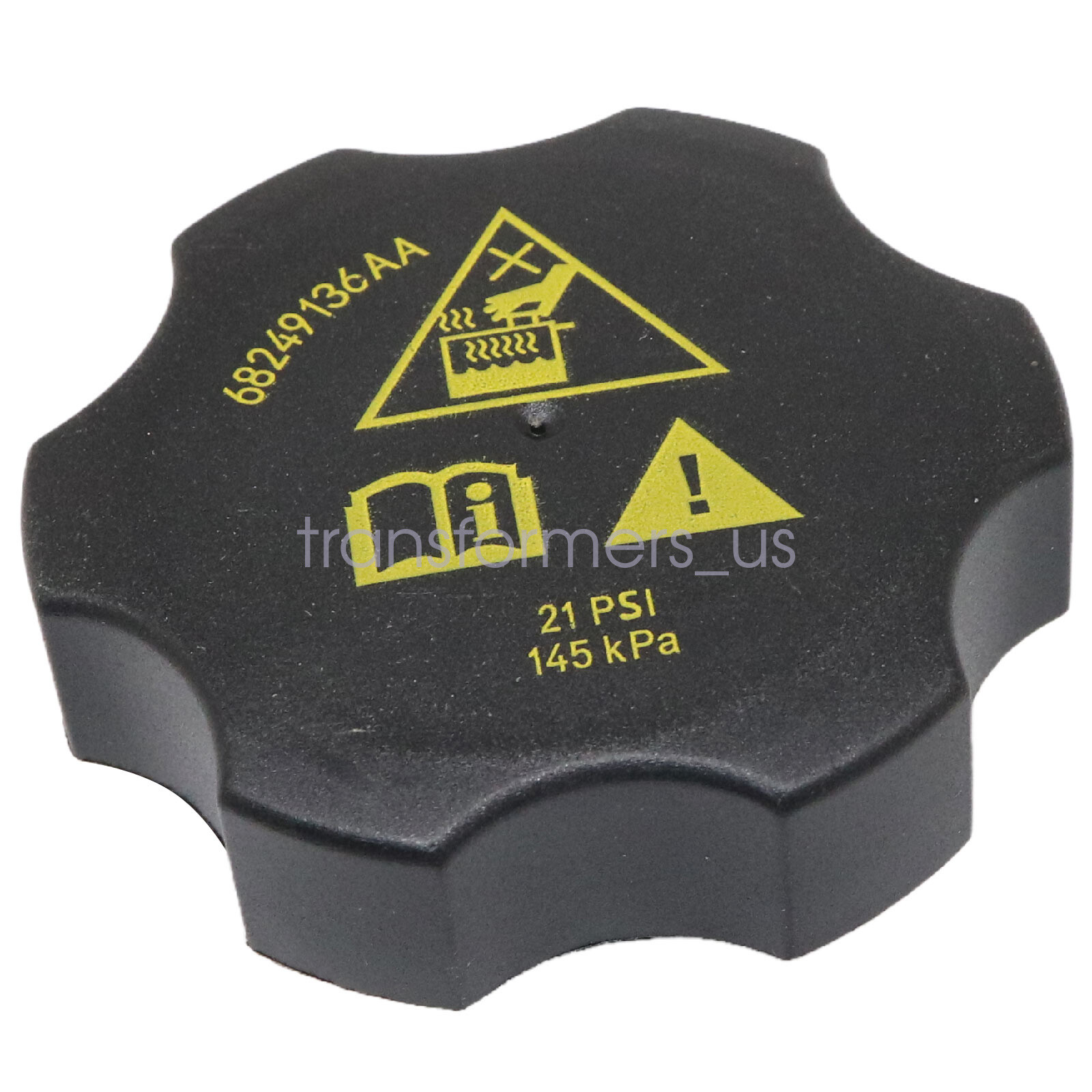 Radiator Coolant Recovery Cap For Chrysler For Dodge For Jeep For Ram 2013-2021