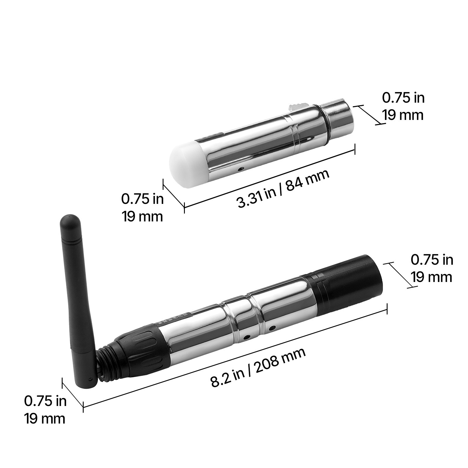 DMX Wireless Receiver Transmitter Controller for LED Stage Light 8 PCs