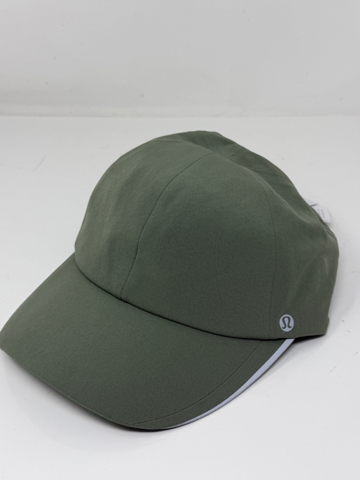 Lululemon Fast Free Womens Run Hat Pony Tail WILO Olive Green  One Size New