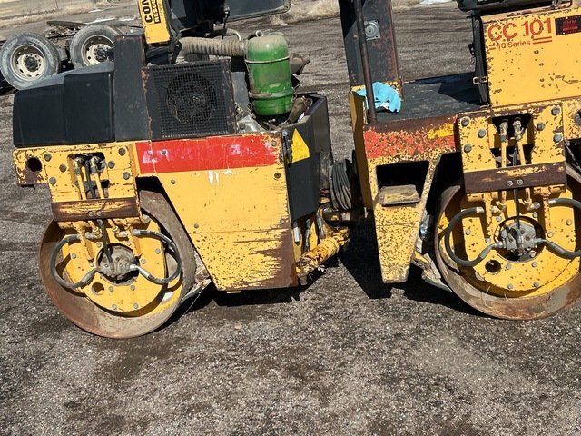 1990 Dynapac CC101 Double Smooth Drum Roller Asphalt # 4287