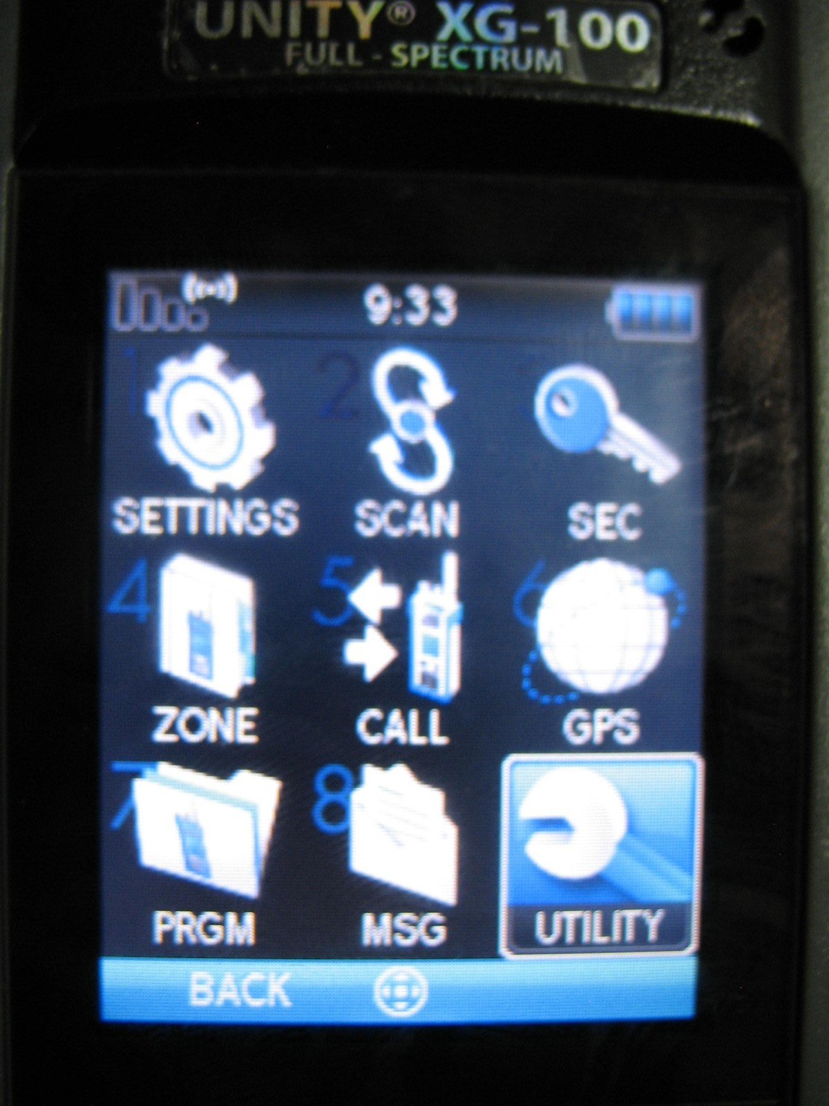 Harris UNITY XG-100P Multi Band P25 Digital Portable Radio Trunking AES/DES