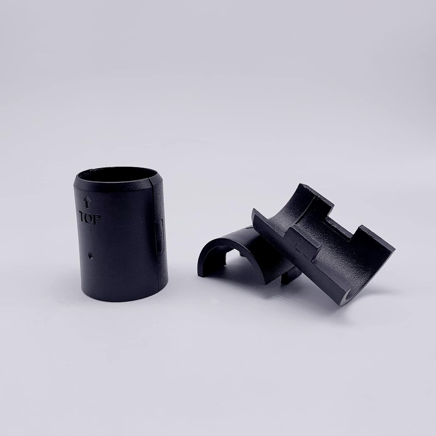 Wire Shelf Clips for 3/4" Post, 25 Pairs 50 Pieces Wire Shelving Shelf Lock Clip