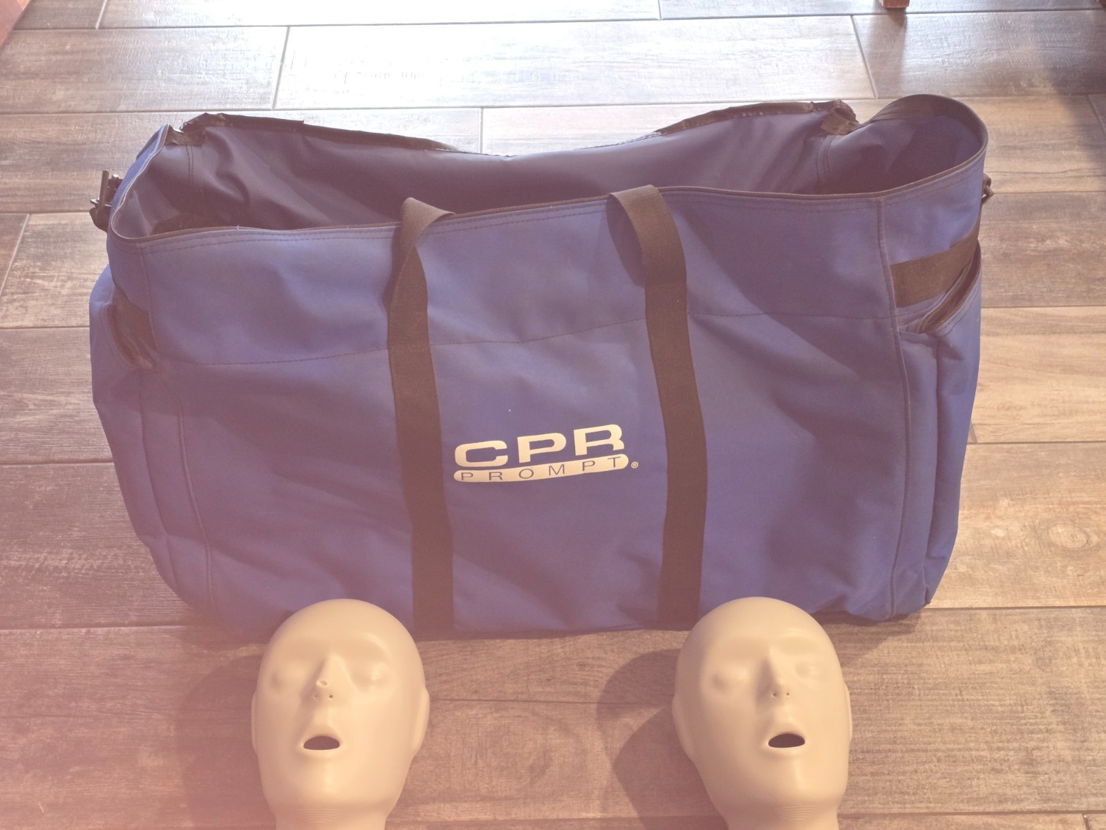 CPR Prompt Adult Training Mannequin Set (5) w/ Carry Bag & Accessories CPR/AED T