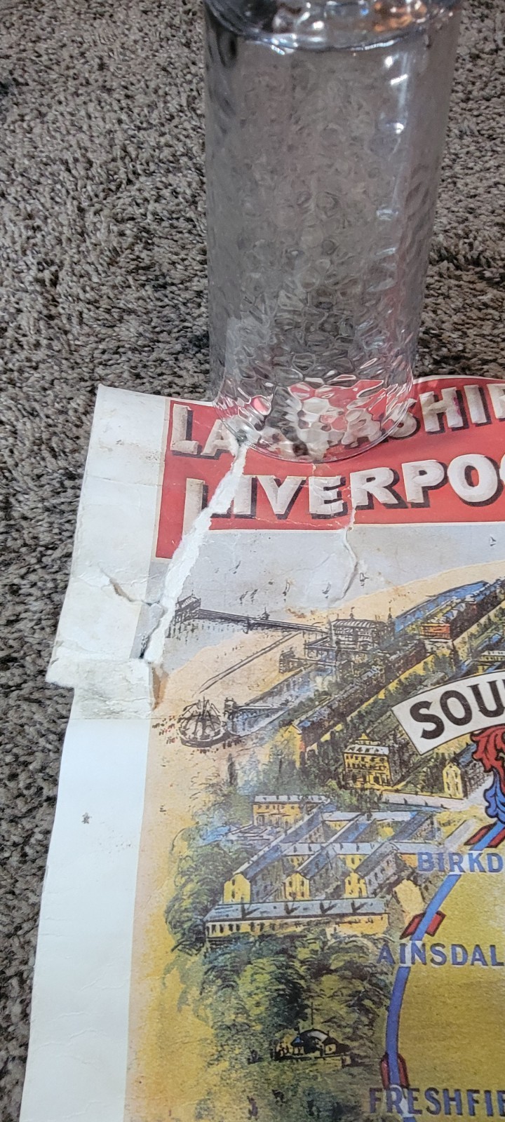 The Liverpool Overhead Railway Poster Lancashire Yorkshire Southport 2/79