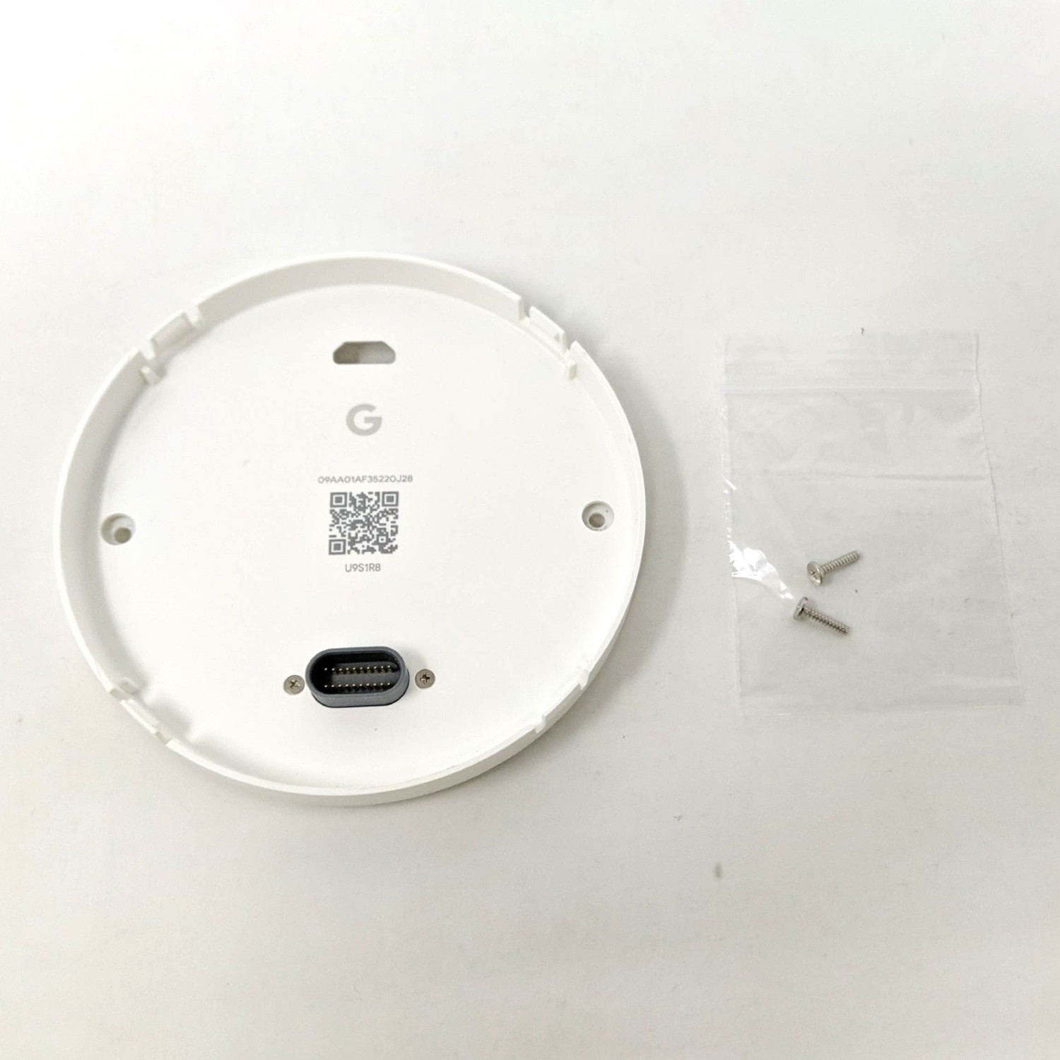 Google Nest 3rd Generation Thermostat Back plate Replacement Part w/Screws