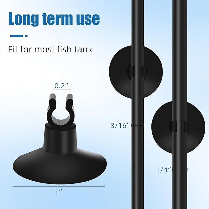 Oxygen Air Line Pump Flexible Hose Aquarium Airline Tubing for Fish Tank 25-Feet