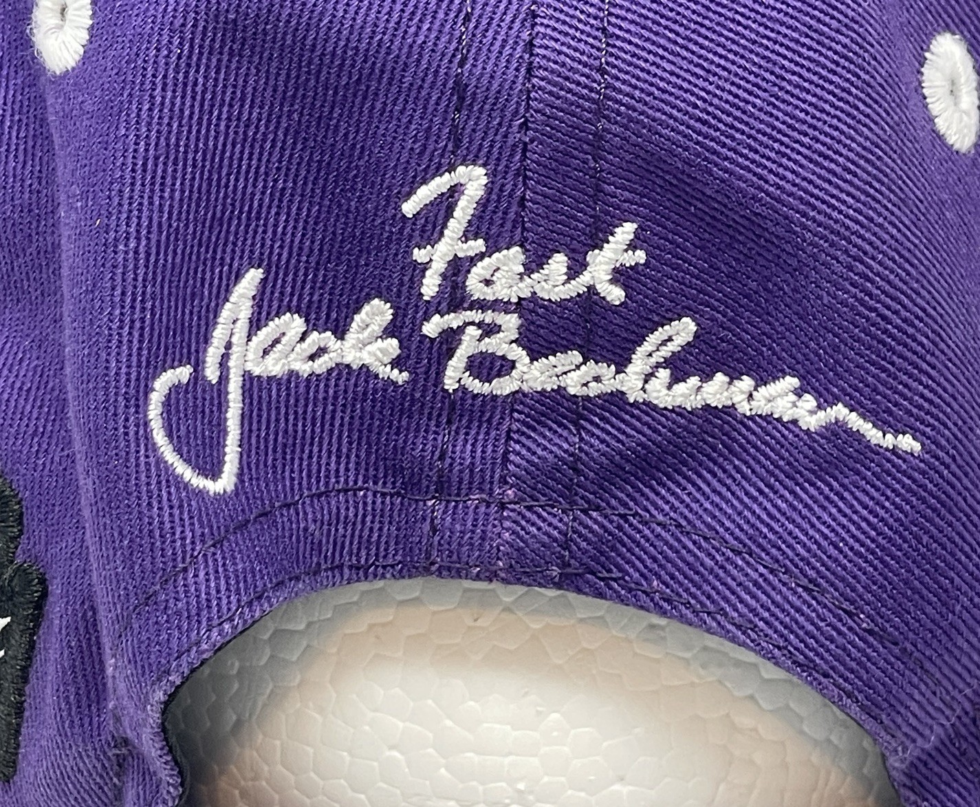 Signed Fast Jack Beckman Infinite Hero Hat Cap NHRA Drag Racing DSR Adjustable