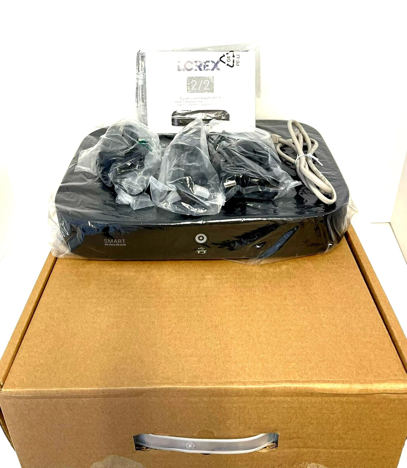 Lorex 4K Ultra HD Security System with 6 x 4K (8MP) Active Deterrence Camera NEW