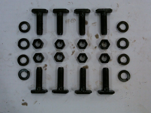 (8) 9" Inch Ford Axle Housing End T-Bolts - 3/8 - NEW