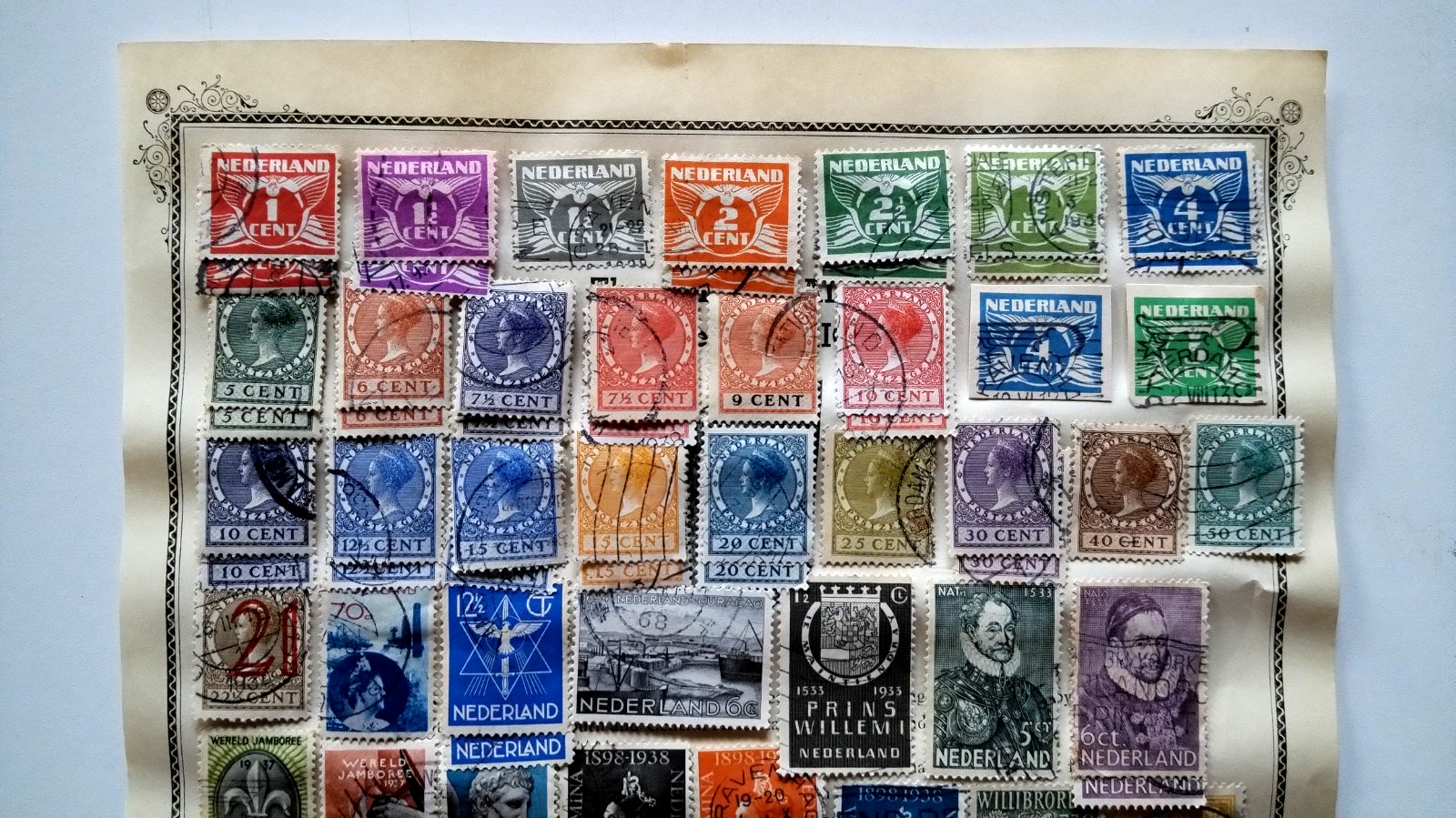 Netherlands Stamp Collection- Used / MH / MNH On Pages / Stock Cards