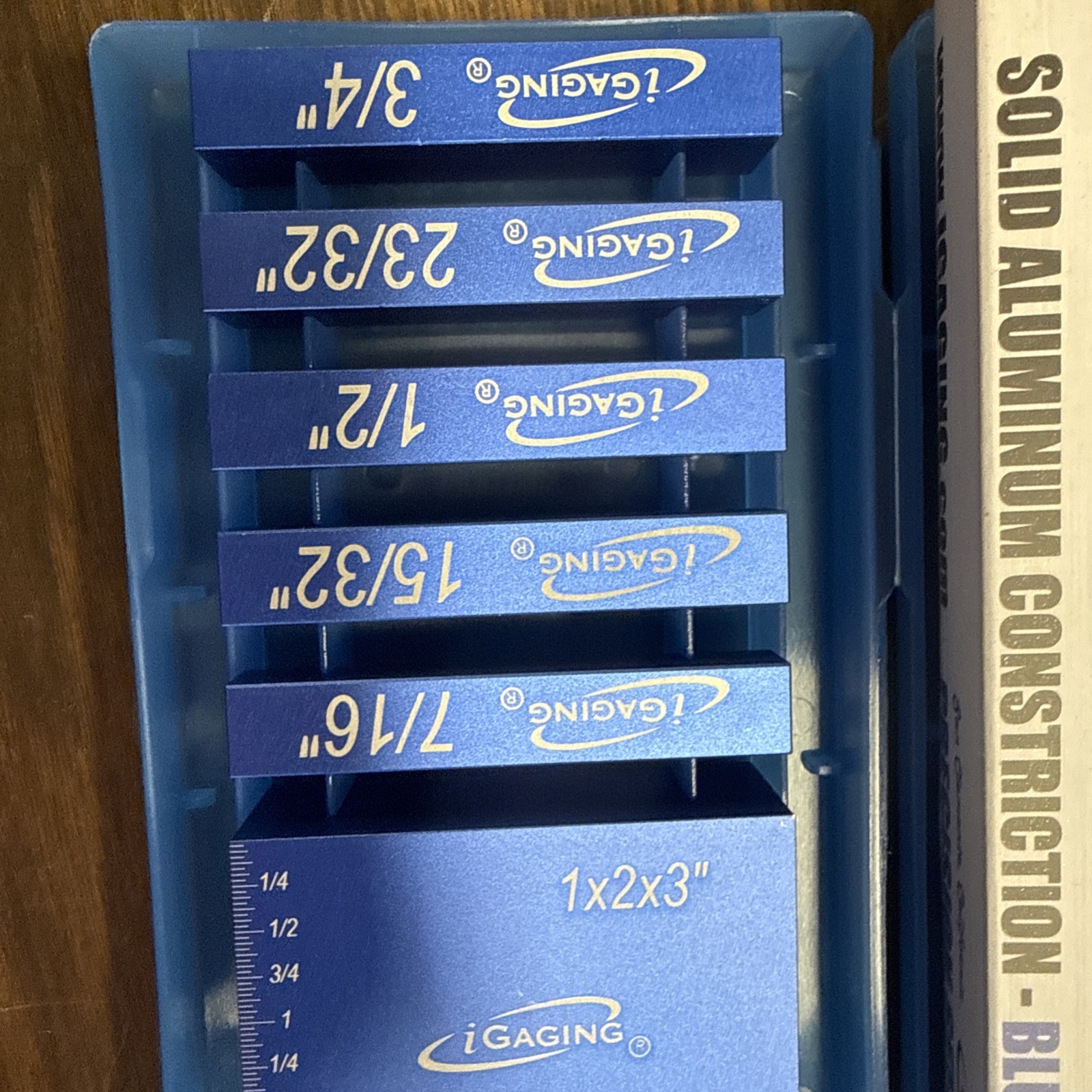 iGAGING PRECISION SETUP BLOCKS SET (15 PIECEs) With CASE New Open Box