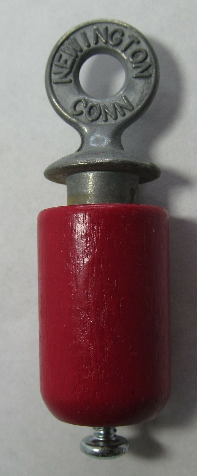 NEW ORIGINAL AUDUBON BIRD CALL USA MADE BIRCHWOOD AND CAST ZINC CLASSIC RED